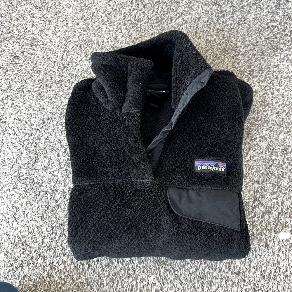Patagonia re-tool snap-t fleece pullover - size XS